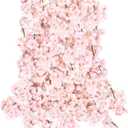 CEWOR 2pcs 11.8 Ft Fake Spring Cherry Blossom Garlands Artificial Flower Vines Silk Hanging Flowers for Wedding Party Backdrop Room Wall Decoration Japanese Kawaii Decor Indoor Outdoor