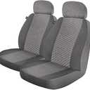 DICKIES 3003418LD, Morrisey Gray 2-Piece Seat Cover Set, Grey
