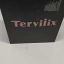 Terviiix 4-in-1 Hot Air Rotating Blow Dryer Brush Kit  1000W with Rotatable Round Brushes (2 Sizes), Oval Volumizer, and Diffuser  Ideal for Curly Hair, with Arthritis-Friendly Big Buttons, Black