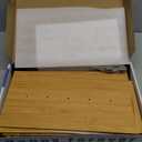 Bamboo Bread Box for Kitchen Counter-Large Capacity Bread Storage Container Farmhouse Bread Box with Window Bread Holder