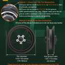 BANGTING 2PCS 60/70-6.5 Scooter Tire Tubeless - 10x2.50 Front or Rear Replacement Puncture-Proof Solid Tires, 10x2.50-6.5 Airless Off-Road Tire for Segway G30/G30D/G30LP/G30D II (Red)