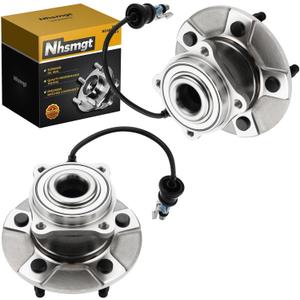 2X 512229 Rear Wheel Bearing Hub Assembly Fit for Chevy Equinox 2005-2006, for Saturn Vue 2002-2007, for Pontiac Torrent 2006, 5 Lug w/ABS