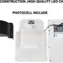13W LED Wall Pack Light,Dusk to Dawn Led Outdoor Lighting 1600lm 5000K Daylight White, IP65 Rating,Outdoor Security Area Exterior Lights with DLC & ETL (13W photocell)