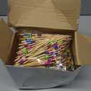 800 Pcs Skull Picks Skull Toothpicks Cocktail Picks for Drinks 4.7 Inch Skewers Sticks Fancy Sandwich Appetizer Bamboo Skewers for Wedding Birthday Party Decorations