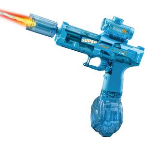 Electric Water Gun Toy, Automatic Squirt Blaster Pistol Kids, Adult | LED light-up long range squirt gun pistol toy, Rechargeable Watergun outdoor pool beach Ideal gift for kids 6+ adult summer