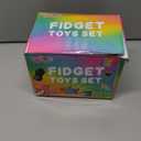 120 Pcs Fidget Toys Pack, Pop Sensory Party Favors Set Gifts for Kids Adults Boy Girl Stocking Stuffers Autistic Bulk Goodie Bag Filler Treasure Box Classroom Prizes School