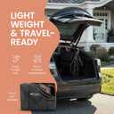 Bombi Bbee V2 Lightweight Baby Stroller - Premium Vegan Leather, One-Hand Fold, Infinite Recline, Aircraft-Grade Aluminum Frame, XXL Canopy, and Ample Storage Umbrella Stroller - Hickory