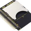 SD Card to 2.5 Inch IDE Adapter, SDHC SDXC MMC Memory Card Converter to Laptop HDD 44 Pin Male PATA Port