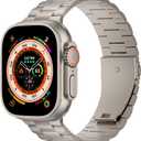 iiteeology Titanium Bands Compatible with Apple Watch Ultra 3/2 49mm, Upgraded iWatch Band 46mm Series 11 Men