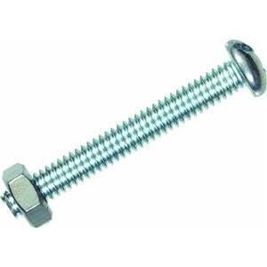 Hillman 7677 Round Head Screw, 8/32" X 1-1/2", 8 Pack