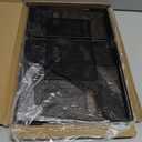 2 Pack Large Binder Folder Holder for Desk Metal Mesh Magazine File Holder Black Vertical File Storage Desktop Binder Organizer Desk Folder Organizer for 3Inch 4Inch 5Inch Binder 10" L x 6" W x 11" H