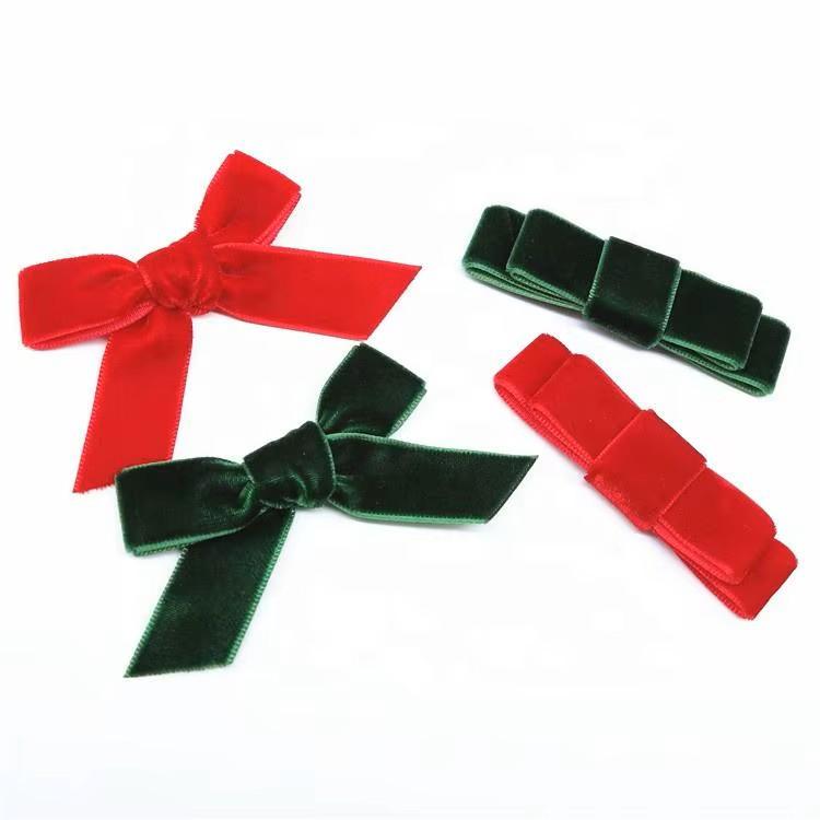 3 x Mini Velvet Bows 3PK
