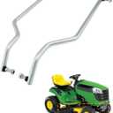 Adjustable Drag Link (Pair), Compatible with John Deere L100 L110 L111 L118 L120 L130 D100 / Scotts/Sabre, Left & Right Side, Riding Steering Draglink Kit w/Flexible Tie Rod End, #GY20491 GY20492