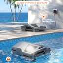 Solar Powered Robotic Pool Skimmer for Effortless Pool Care