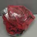 Small Boho Canvas Backpack for Women Vintage Style Outdoor Travel Bag Casual Daypack Grunge Aesthetic Hippie Y2K Backpack (Red,One Size)