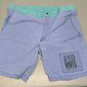 blue and green shorts Size not Specified