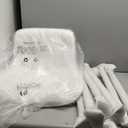 Sidanli Blue Bar Stools Set of 2, 24 Inch Velvet Counter Height Bar Stools with Footrests, Modern Bar Chairs for Home, Kitchen Island, Dining Room