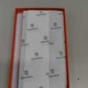 SHIELDON Case Wallet for iPhone 17 6.3 Inch 5G 2025 | Genuine Leather, Magnetic Closure, Kickstand, RFID Blocking Credit Card Holder, Foldable, Shockproof Phone Cover - Pebbled Black