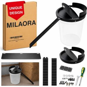 Upgraded Bucket Mouse Trap Lid for 5 Gallon Bucket – Auto Reset Flip Bucket Rat Trap, Multi Catch Mouse Trap Bucket for Mice & Rats Indoor Outdoor