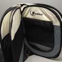 Dog Cat Playpen, Puppy Pet Playpen Indoor for Small Dog Crate Tent Cage Outdoor, Portable Pop Up Dogs Enclosure Kennel with Carrying Case for Dogs/Cats/Rabbits, (Grey, Small