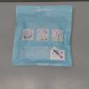 Reusable Silicone Socks for Dry Cracked Feet & Heels - Moisturizing Socks for Women and Men Fits Sizes US5-12 - Lotion Rubber Socks for Overnight Repair & Spa Treatment (Beige & Pink)