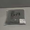 Glamaker Women's Casual Waffle Knit Jumpsuit Loose Spaghetti Strap Overalls Jumpsuits Baggy Sleeveless Maternity Romper (Green, S)