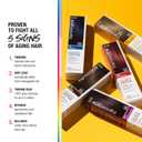 AGE beautiful Permanent Hair Color Dye Liqui Creme | 100% Gray Coverage | Anti-Aging Haircolor | Biotin for Thicker, Fuller Hair | Professional Salon Coloring (5RV Medium Red Violet Brown)