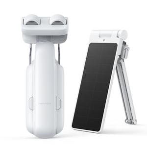 SwitchBot Smart Automatic Curtain Opener with Solar Panel - Bluetooth Remote Control with App/Timer, High-Performance Motor,Add SwitchBot Hub to Compatible with Alexa, Google Home, HomeKit