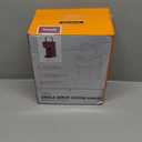 Single Serve One Cup Coffee Maker, for K Cups and Grounds, Mini Coffee Maker with Portable Handle, 6 to 12 Oz Brew Size, for Travel, Camping, Office, RV and Dorm, 120V, Vintage Red