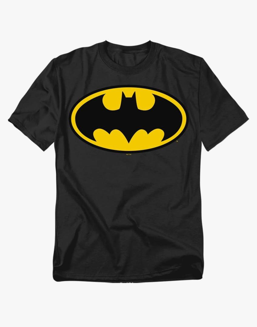 Batman Classic Logo Halloween Costume T Shirt Large