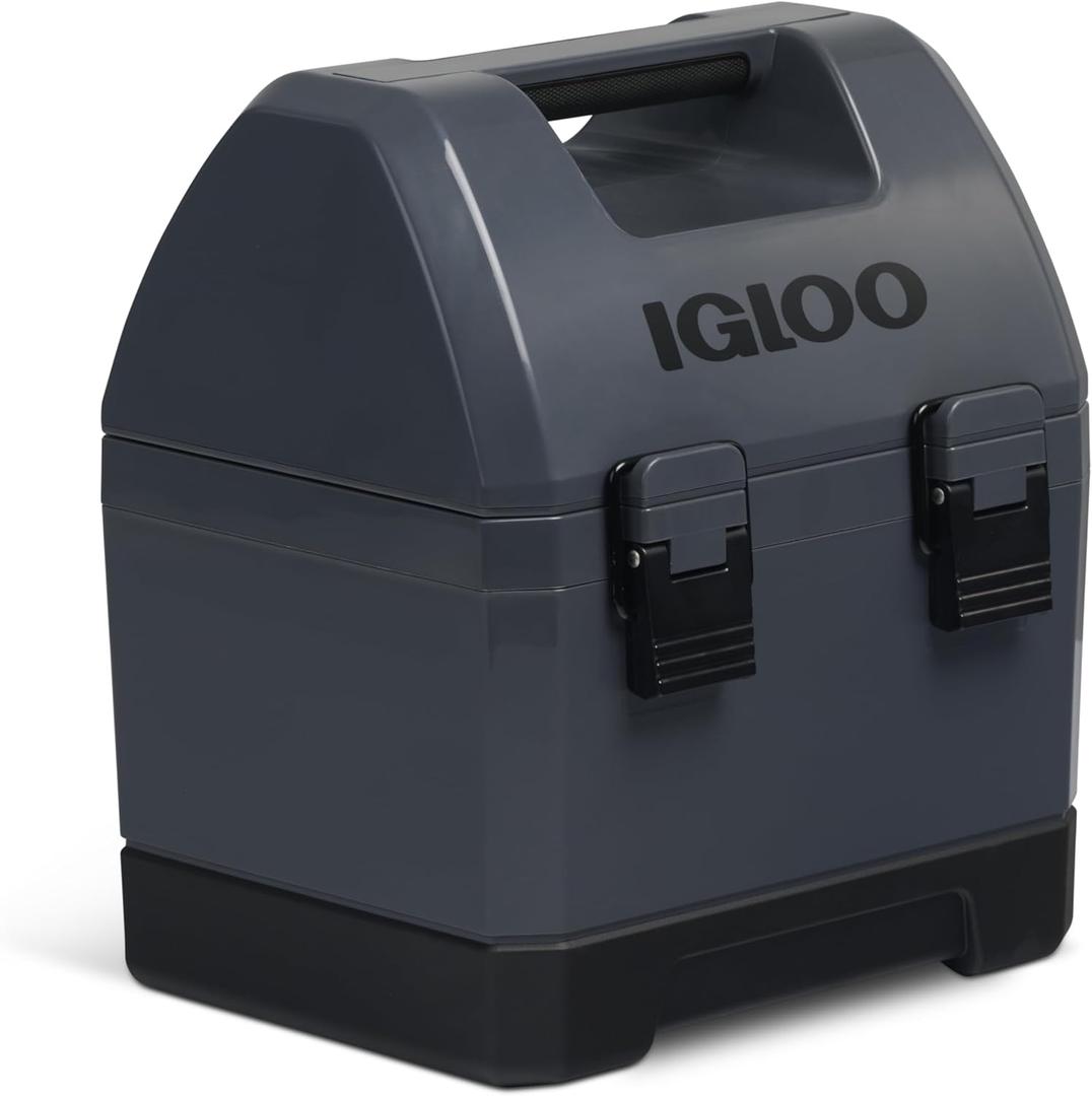 Igloo Gripper CoolBox 10 Qt Cooler, Tactical Gray, 10 quarts
