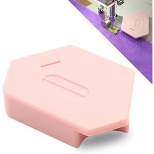 AISIKA Magnetic Seam Guide for Sewing Machine, Multifunctional Polygonal Hemmer Guide with Scale, Universal Sewing Quilting Supplies Accessories Tools (Pink) AISIKA Magnetic Seam Guide for Sewing Machine, Multifunctional Polygonal Hemmer Guide with Scale, Universal Sewing Quilting Supplies Accessories Tools (Pink)