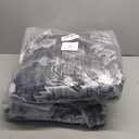 Area Rugs for Living Room 0.24inch Low Pile Faux Wool Bedroom Rug TPR Anti-Slip Backing Carpet Vintage Soft Rugs for Dining Room décor Machine Washable (Grey, 8 * 10)