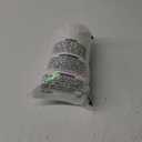 ShinyBeauty 15 Feet Sequin Fabric by The Yard | 5 Yards Transparent White Glitter Mesh Fabric | Sparkle Material for Sewing & Dress Making | Perfect for Backdrops & Decor (Iridescent White)
