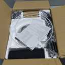 Nintiue [Upgraded] Dimmable Floor Lamp, 1000 Lumens LED Edison Bulb Included, Black Shade, Modern Arc Standing Tall Floor Lamp for Living Room Bedroom Office Dining Room