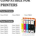 Refillable PGI-280XXL CLI-281XXL 280XL 281XL Compatible Ink Cartridges Replacement for Canon Printer TS702 TR8620a TS6120