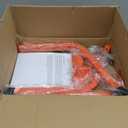 Mr IRONSTONE Ladder Stabilizer, Extended Ladder Stabilizer Accessory for Roof Gutt, Wing Span/Wall Ladder Stand-Off, Ladder Attachment, Orange, LS01-OGA