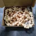 Christmas Wood Bead Garland Rustic Christmas Wooden Beads Decorative Tree Wooden Beaded Garland Decor Farmhouse Boho Ornaments for Xmas Decoration Supplies(Wood Color)