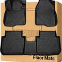CRV Floor Mats Compatible with 2023-2026 Honda CR-V (Include Hybrid)All Weather Protection Waterproof Durable Anti-Slip Odorless Custom-fit TPE Floor Liner Front and Rear Row Set