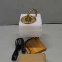 Hong-in Candle Warmer Lamp with Timer -Dimmable Adjustable Height Wax Melt Warmer for Jar Candles, Vintage Home Decor with Elegant Amber Glass, Birthday Gifts for Women, Mom, Friend, Sister