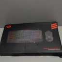 Redragon S101-3 PRO Gaming Keyboard and Mouse, RGB Backlit Programmable Keyboard Mouse with Software, Independent Macro Record Keys, Value Combo Set, New Update Version (Black)