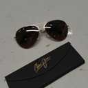 Maui Jim Men's and Women's Mavericks Polarized Aviator Sunglasses - Gold/Hcl Bronze Polarized