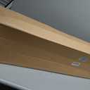 ZSTARR PVC Light Gap Blockers for Window Shades White 58" 4pcs