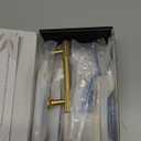 Asidrama 10 Pack 3 Inch(76mm) Brushed Gold Cabinet pulls Kitchen Cabinet Handles, Cabinet Pulls Kitchen Cabinet Hardware for Cupboard Drawer Pulls (3" Hole Center)