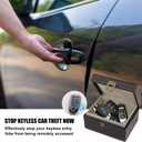 Diyife Faraday Box, RFID Box for Car Keys, Faraday Key Fob Protector Cage, Anti-Theft Key Fob Car Key Signal Blocking Shielding Box Gifts For Men, 4.6" x3.6" x2.5"