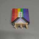 3 x LGBT Pride Month Gifts for Men Women, LGBT Rainbow Progress Pride Lesbian Gay Queer Home Office Desk Decor, LGBTQ Equality Decor Sign