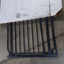 50" Extra Tall Baby Gate No Drilling, Auto Close Dog Gate, Black