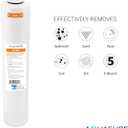 Aquasure Premier Series Complete 4-Stage Quick Twist Filter Replacement Cartridge Bundle Set AF-CP75 | Compatible with AS-PR75 4-Stage Under Sink Reverse Osmosis RO Water Filtration System