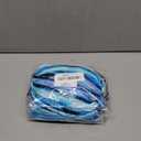 Shuangyu Women's Twist Front Bandeau Tankini Set Two Pieces Ruched Tummy Control Suimsuit with Mid Waist Briefs (Medium, Color Blue Stripes)