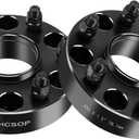 HHCSOP 6x5.5 Wheel Spacers for Chevy GMC, 1.5" 6x139.7mm Wheel Adapters 78.1mm Bore 14x1.5 Studs for Silverado Tahoe Avalanche Suburban Express Sierra Yukon Savana Escalade